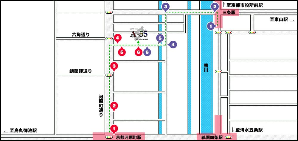 アクセスマップ